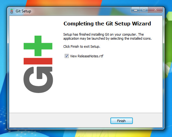 Nona tela de instalação do Git no Windows